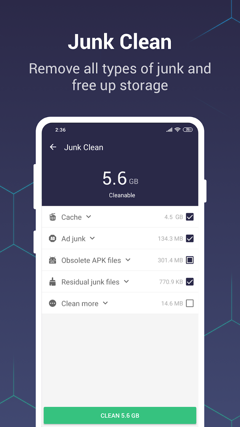 مراجعة تطبيق Fancy Battery - Cleaner, Protection: لتنظيف الهاتف وحمايته 1 تطبيق Fancy Battery - Cleaner, Protection