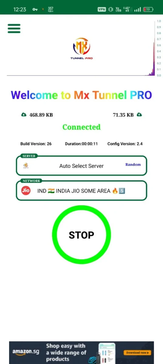 مراجعة تطبيق Mx Tunnel Pro: إعدادات متقدمة وتحكم كامل في تجربة VPN 2 تطبيق Mx Tunnel Pro