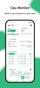 مراجعة تطبيق CPU Monitor - Temperature: أداة أساسية لمراقبة أداء المعالج ودرجة الحرارة 3 تطبيق CPU Monitor - Temperature
