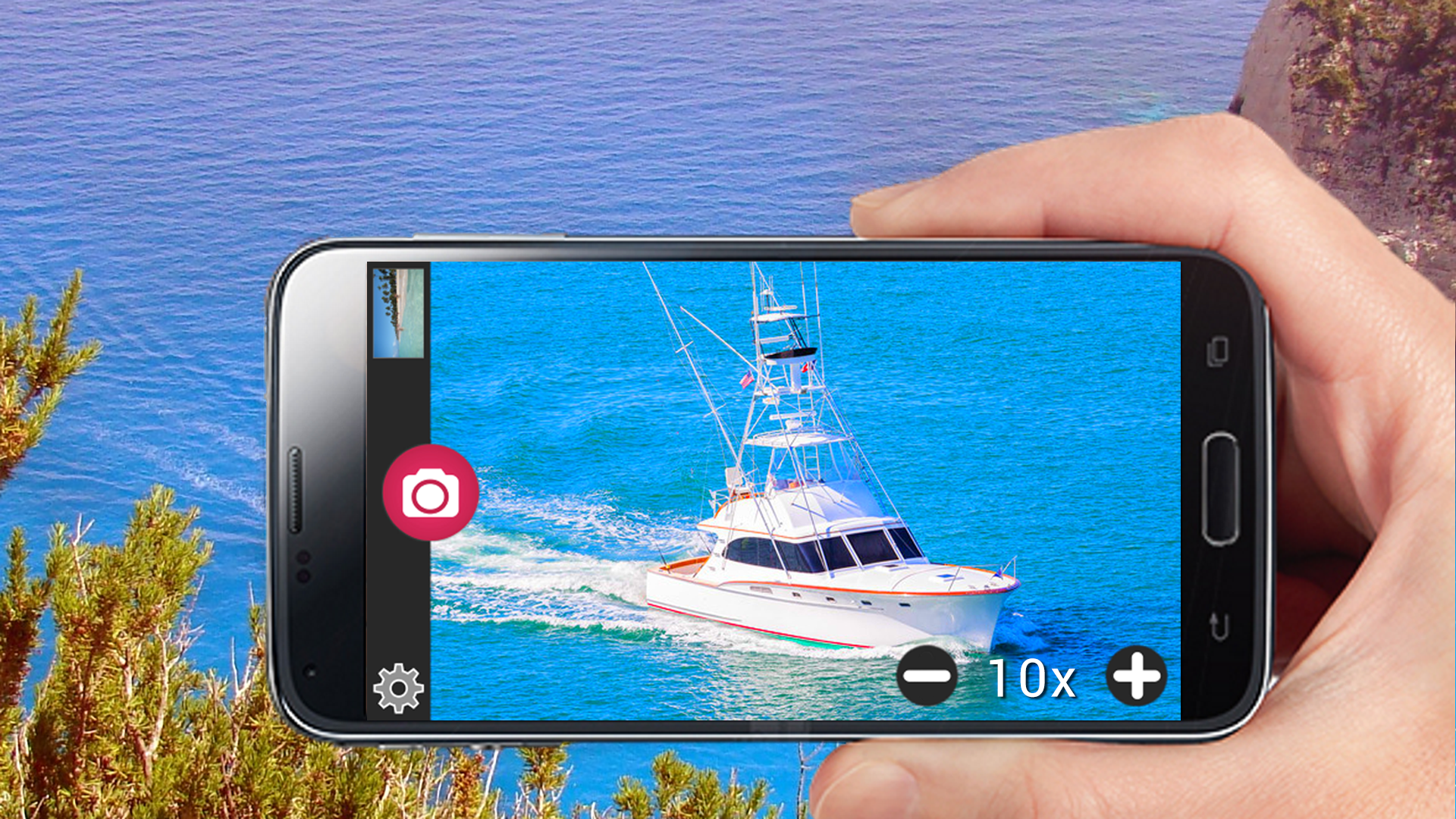 مراجعة تطبيق Mega Zoom Camera - xZoom: لتصوير احترافي بتكبير فائق الجودة 1 تطبيق Mega Zoom Camera - xZoom