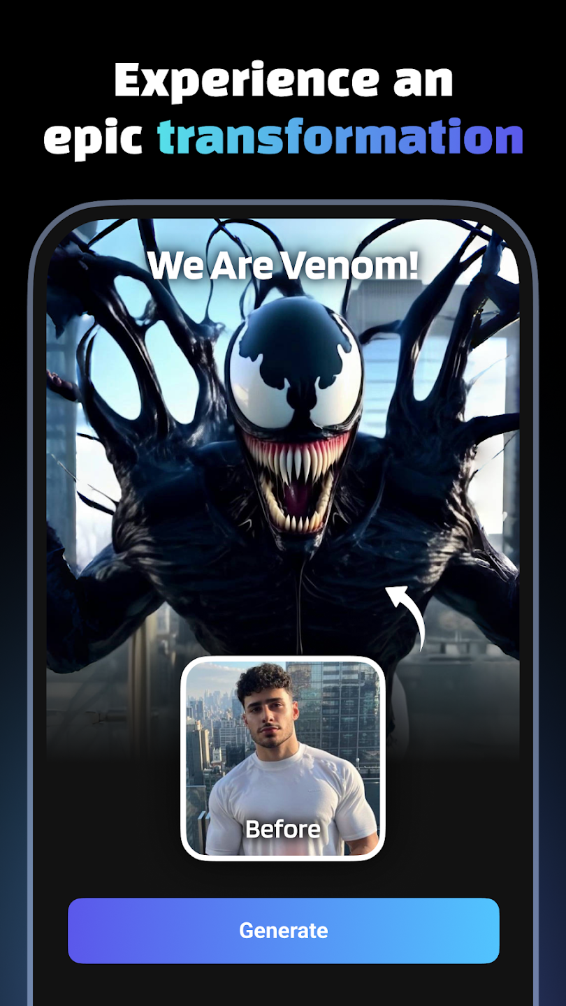 مراجعة تطبيق Create AI Photo Generator: لإنشاء الصور بالذكاء الاصطناعي 1 تطبيق Create AI Photo Generator