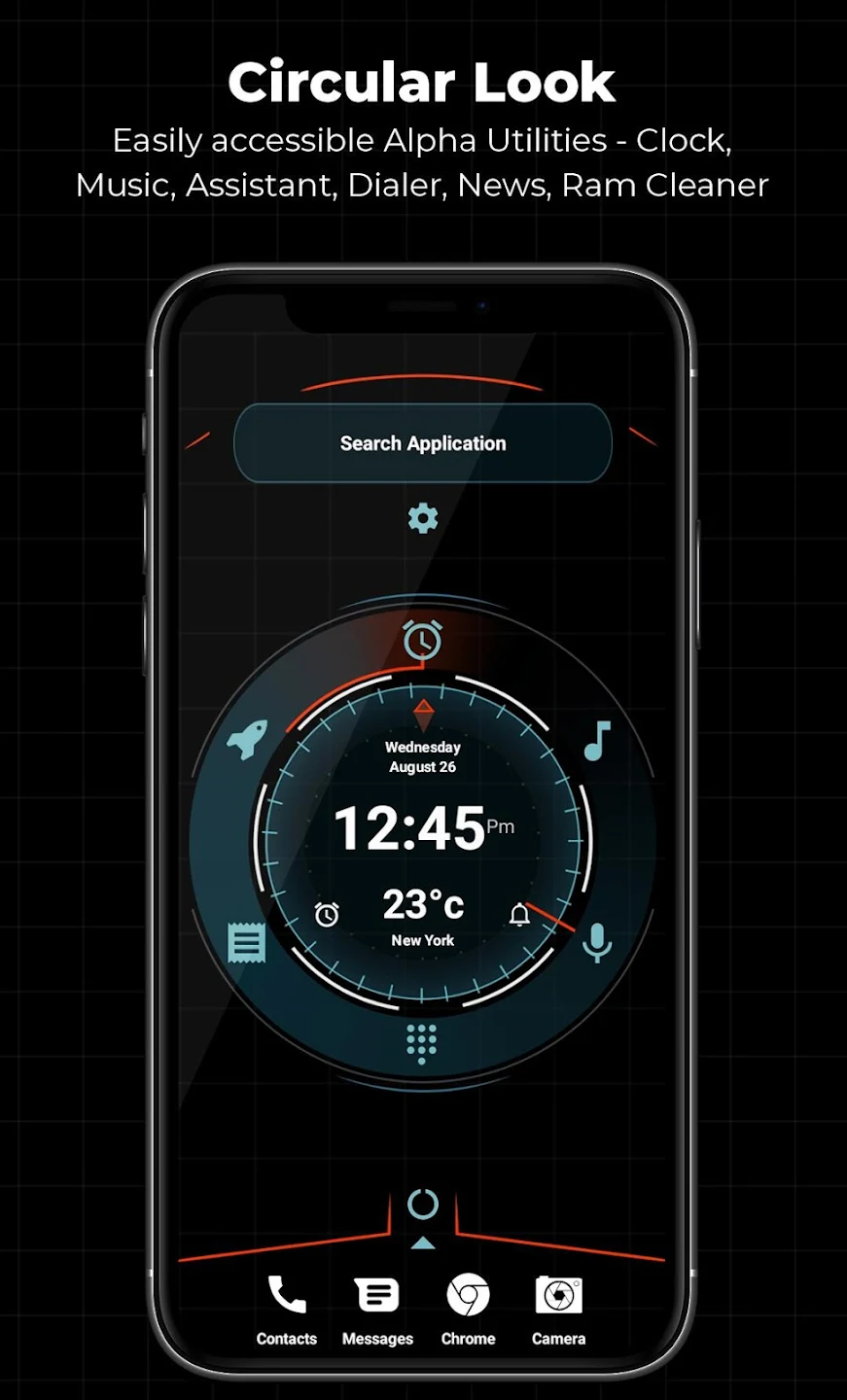 مراجعة تطبيق Alpha Hybrid Launcher 4D Theme: لانشر بتصميم ثلاثي الأبعاد 1 تطبيق Alpha Hybrid Launcher 4D Theme