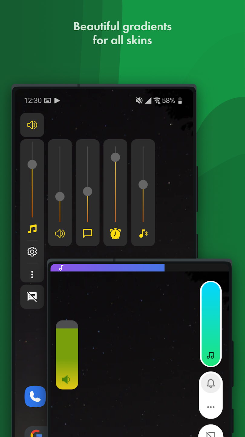 مراجعة تطبيق Ultra Volume Control Styles: تخصيص أزرار التحكم في الصوت 1 تطبيق Ultra Volume Control Styles