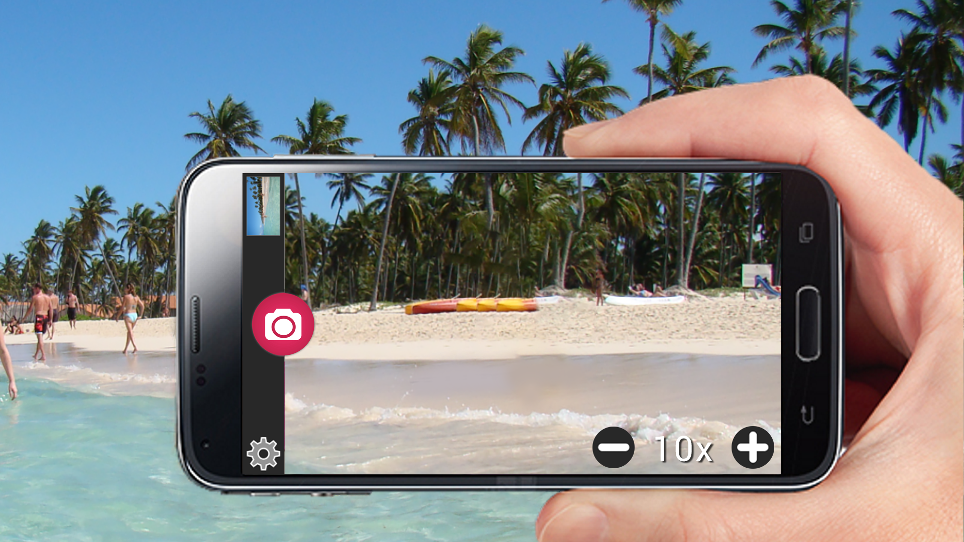 مراجعة تطبيق Mega Zoom Camera - xZoom: لتصوير احترافي بتكبير فائق الجودة 3 تطبيق Mega Zoom Camera - xZoom