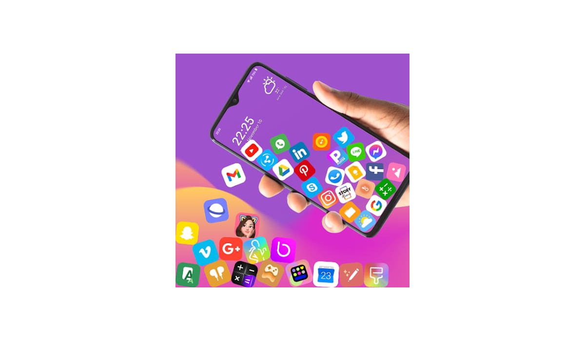 مراجعة وتحميل تطبيق Rolling Icon: 3D Wallpaper تجربة مبتكرة لتحويل شاشة هاتفك إلى لوحة ديناميكية