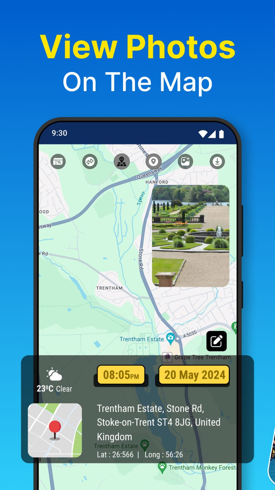 مراجعة تطبيق GPS Photo: With Location & Map أداة تحديد الموقع الجغرافي المثالية 1 تطبيق GPS Photo: With Location & Map