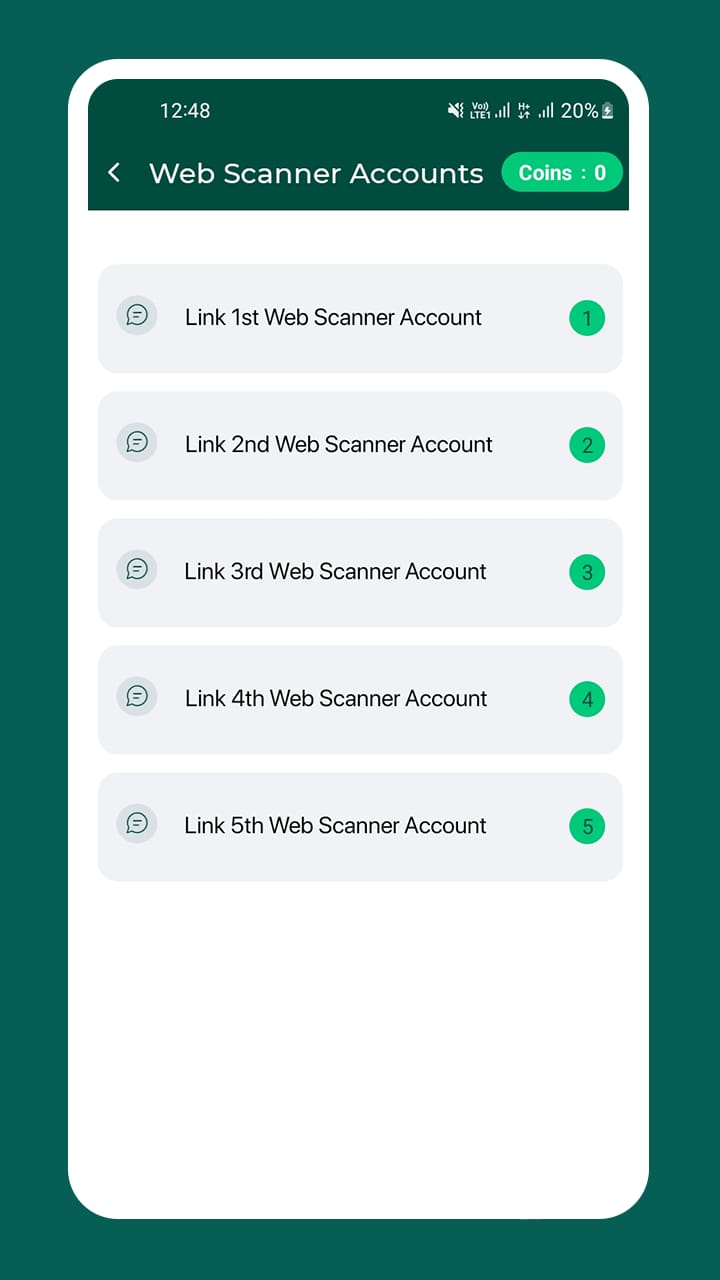 مراجعة تطبيق Whats Dual - Web Scanner Tool v1.2 إدارة حسابات متعدده في تطبيق واحد 1 تطبيق Whats Dual - Web Scanner Tool