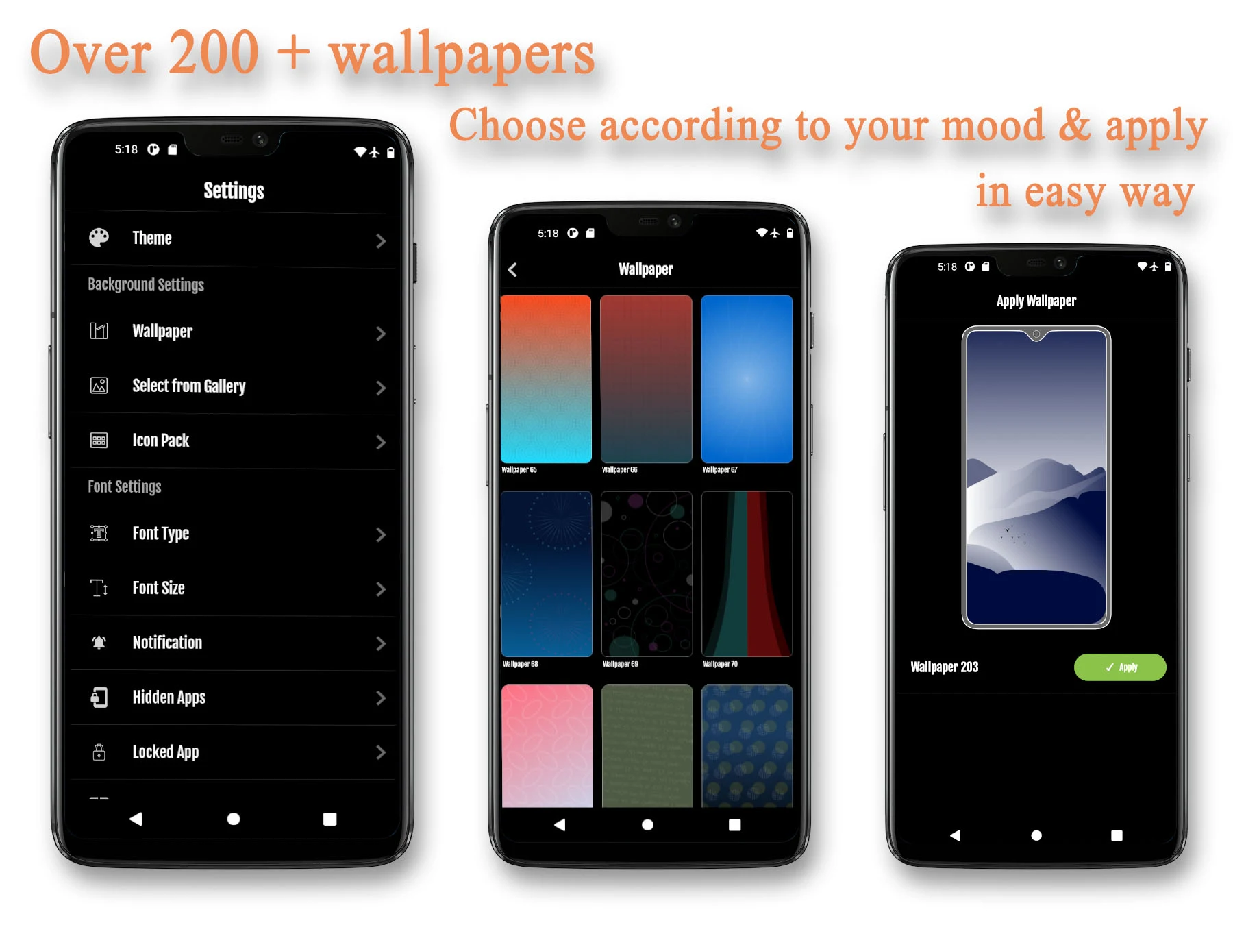 مراجعة تطبيق Modern Theme Launcher 2025: تحكم كامل في مظهر هاتفك 4 تطبيق Modern Theme Launcher 2025