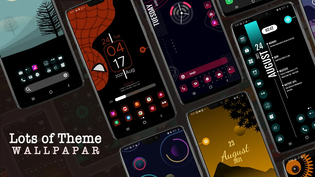 مراجعة تطبيق Modern Theme Launcher 2025: تحكم كامل في مظهر هاتفك 1 تطبيق Modern Theme Launcher 2025