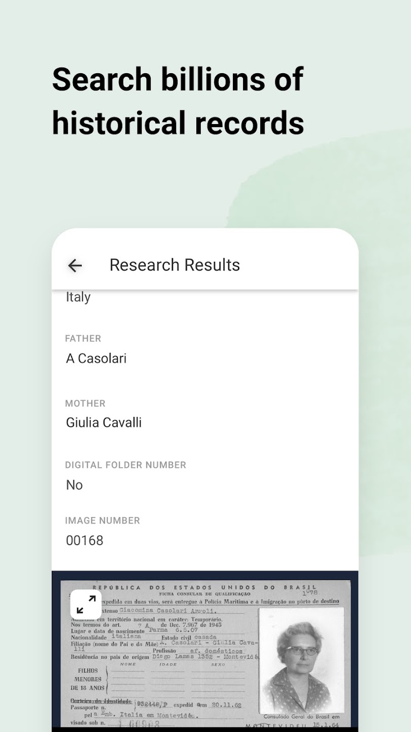 مراجعة تطبيق MyHeritage: شجرة العائلة & DNA : اكتشف أصولك وابنِ شجرة عائلتك بسهولة 4 تطبيق MyHeritage