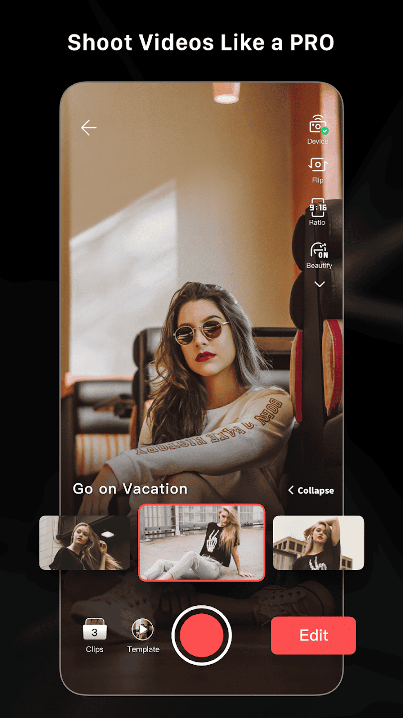 مراجعة تطبيق LightCut -AI Auto Video Editor :تحرير الفيديو بالذكاء الاصطناعي لإنشاء مقاطع احترافية بسهولة 4 تطبيق LightCut -AI Auto Video Editor