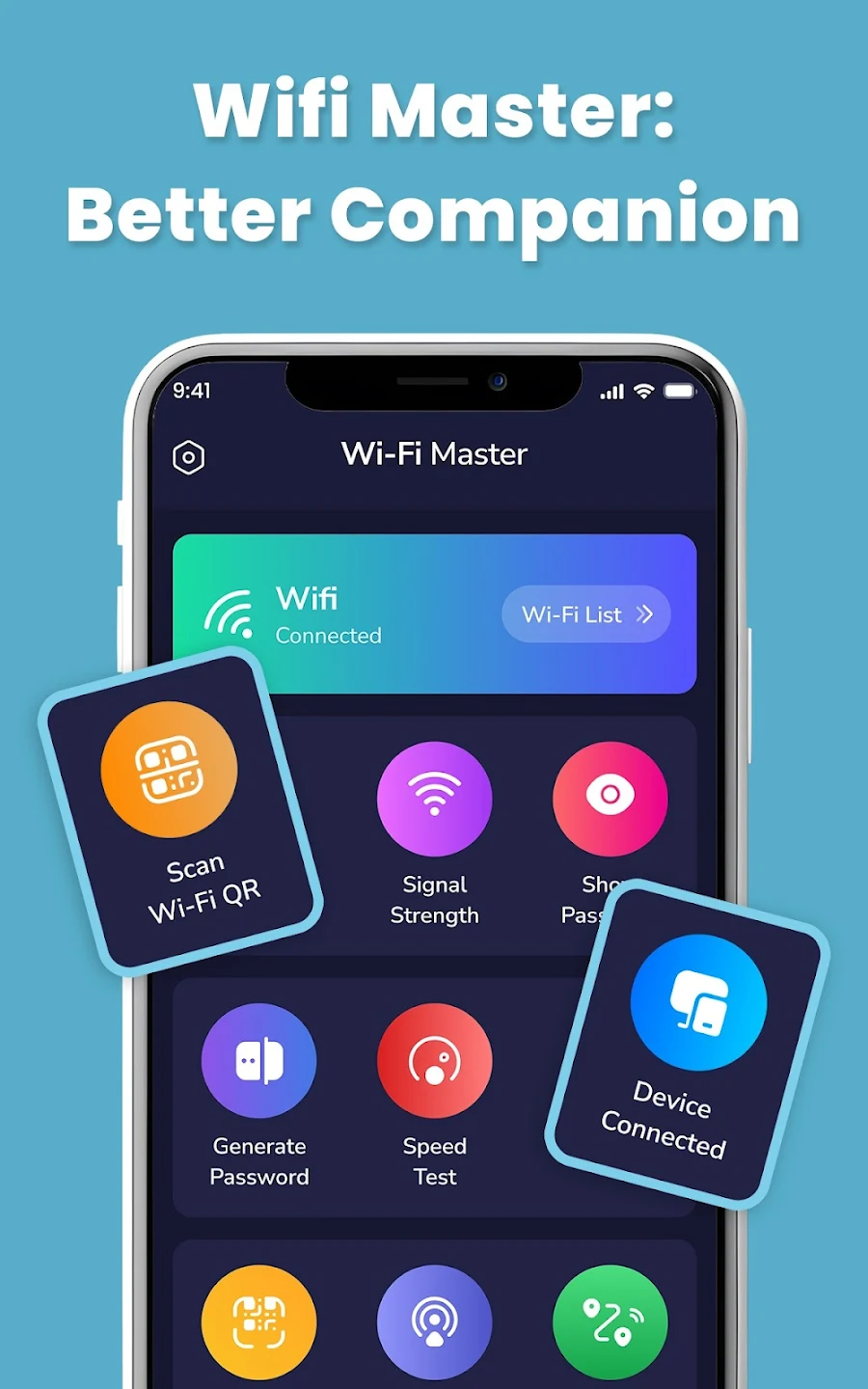 مراجعة تطبيق WiFi Scan: Show WiFi Password: لإدارة شبكات الواي فاي 3 تطبيق WiFi Scan: Show WiFi Password