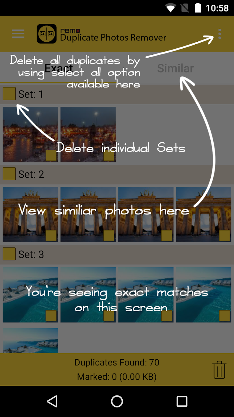 مراجعة تطبيق Remo Duplicate Photos Remover v1.0: لتنظيف معرض الصور من التكرارات 3 تطبيق Remo Duplicate Photos Remover