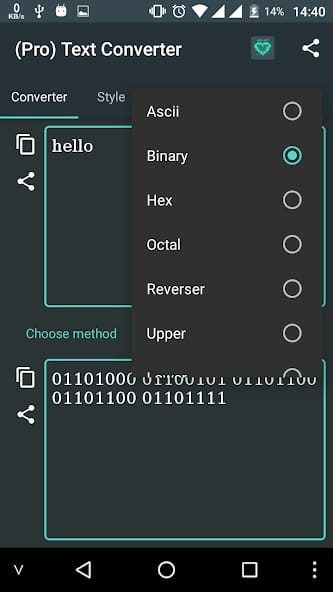مراجعة تطبيق Text Converter Encoder Decoder لتشفير وفك تشفير النصوص 1 تطبيق Text Converter Encoder Decoder